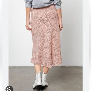 Rails - Anya Midi Skirt in Rose Spotted